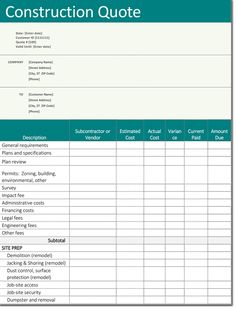 pin by trainingables on transport quotation format in 2018