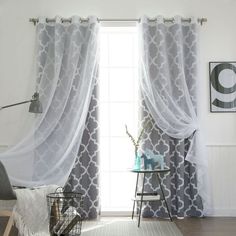 Dekoration Vorhang Stern Schimmer Fenster Verdunkelung Decke Wohnzimmer