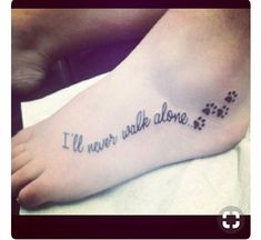 This Would Be Cute To Add My Foot Tattoo With The Kids Prints