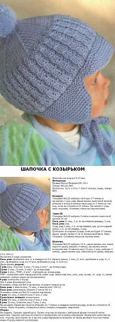 Вязаная спицами детская шапка. Схема вязания детской шапочки | Все о рукоделии: схемы, мастер классы, идеи на сайте labhousehold.com