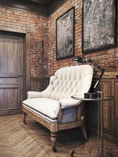 Epic Vintage Home Office Design | Exposed brick walls, Exposed brick ... Epic Vintage Home Office Design | Exposed brick walls, Exposed brick ...