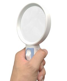 for Jewellery//Gems//Coins//Currency S/&K 30X Loupe Magnifier with LED Light Full Metal Scale Sewing Magnifing Glass