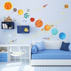 Kids Bedroom Wall Decor 3d solar wall art for a space theme bedroom | kids room décor Kids Bedroom Wall Decor 3d solar wall art for a space theme bedroom | kids room décor