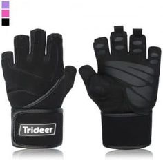 Gel Rembourré Haltérophilie Gants Fitness Training Bodybuilding Gym Exercice