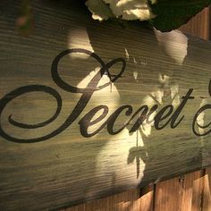 secret garden signs, the 109 best vintage solid wood garden signs images on pinterest, Design ideen