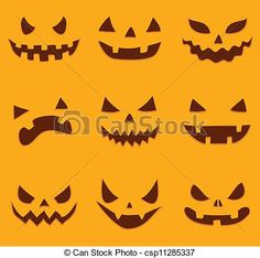 40 best pumpkin faces images carving pumpkins stencil dekoration