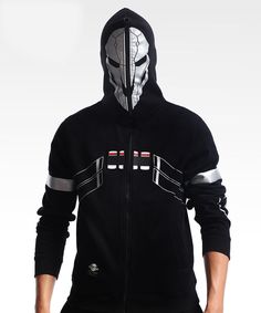 Xcoser Mens Winter Thick Hooded Sweatshirt Jacket with Wings Pattern