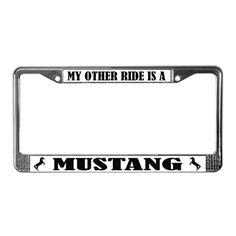 Keep Calm And Play Hockey Black Metal License Plate Frame Tag Holder