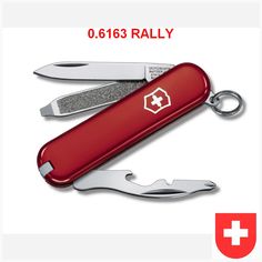 cadena llavero cinturón Navaja Victorinox SwissChamp Ruby