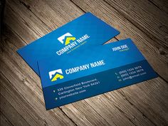43 Best Business Card Templates Images Cards Layout Free Blue Business Card Template Vector