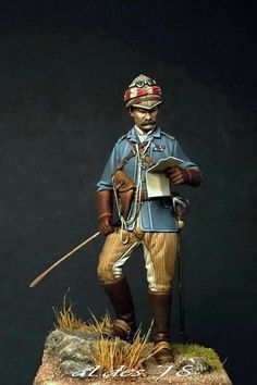 Arme Mini figurine personnage soldat guerre 19ème siècle