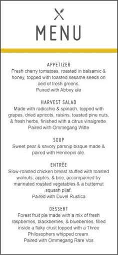 68 best menu images