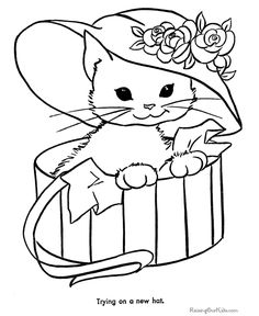 cat color pages printable | Cat | Free printable coloring pages ... cat color pages printable | Cat | Free printable coloring pages ...