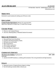 Examples Of Resumes For High School Students With No Experience Impressive 8 Best Resume Images On Pinterest Sample Resume Resume Ideas And . Examples Of Resumes For High School Students With No Experience Alluring 8 Best Resume Images On Pinterest Sample Resume Resume Ideas And .