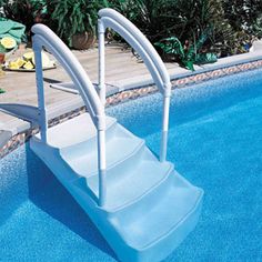 oasis in ground pool steps wish list pinterest pool steps ground pools and fences - Above Ground Pool Steps For Handicap oasis in ground pool steps wish list pinterest pool steps ground pools and fences - Above Ground Pool Steps For Handicap