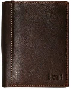 University of Arkansas Contrast Stitch Trifold Leather Wallet