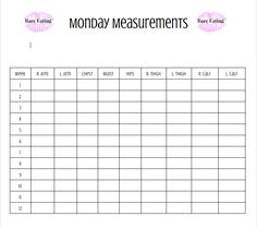 track my body measurements