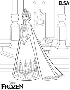 Free Disney Frozen Printable Coloring Pages Elsa Anna And Kristoff Sheets I Love How Always Releases Printables Before A Movie