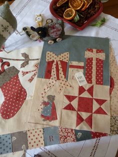 Feutre x6 Noël fantaisie rennes die cuts décorations Bunting appliques divers