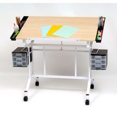 165 Best Art Supplies Images On Pinterest In 2018 Studios Found It At Wayfair Studio Designs Pro Craft Station Wood Drafting Table