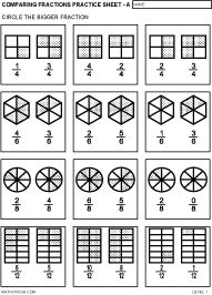 first page of comparing fractions worksheet schoolteaching ideas first page of comparing fractions worksheet schoolteaching ideas fractions fractions worksheets math fractions
