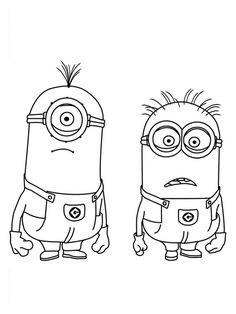 Minion Coloring Pages Printable Free