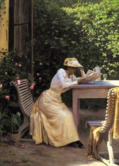 Interieur mit junger Frau am Klavier Kunstpostkarte Vilhelm Hammershöi