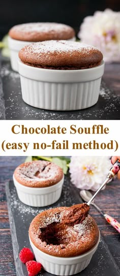 This decadent chocolate souffle is dark and intense in flavor, yet light and silky in texture. Follow my easy step-by-step process to master how to make a chocolate souffle like a French pastry chef. #chocolatesouffle #easychocolatesouffle #moltenchocolatesouffle via @littlesweetbaker