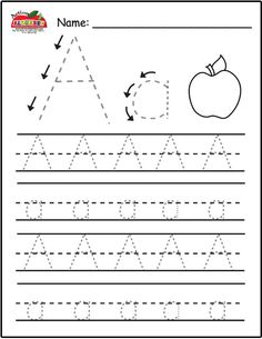 alphabet writing paper