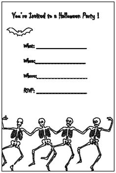 halloween party invites free templates koni polycode co