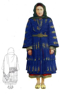 National costume of Dagestan: types and description National costume of Dagestan: types and description