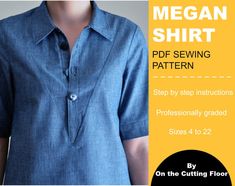 button up shirt patterns pdf