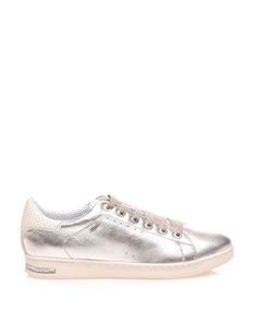 Geox Taşlı Beyaz Sneaker #sneaker #düzsneaker Geox Taşlı Beyaz Sneaker #sneaker #düzsneaker