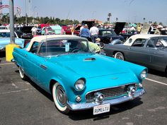 48 Best Cars Images In 2019 Motorcycles Vintage Antique 1956 Ford Thunderbird Blue Thunderbirdretro Cars50s