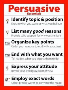 Persuasive essay writing tips