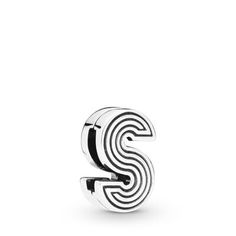 pandora charm originali lettera s pandora charm originali lettera s