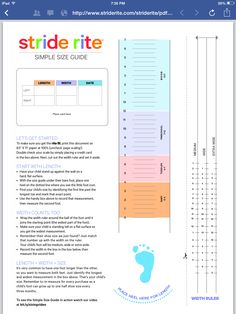 stride rite kid s shoe sizing chart pdf printable free stride rite size chart pdf