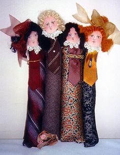 *NEW* CLOTH FOLK ART DOLL PAPER PATTERN /"SWEET INSPIRATIONS/" BY EDNA BRIDGES