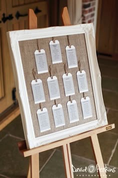 My Purple Wedding Luxury Table Seating Plan By Table Plan Idea A Frame Take Out The Gl And Add Hessian