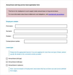 microsoft word vacation request form template employee time off
