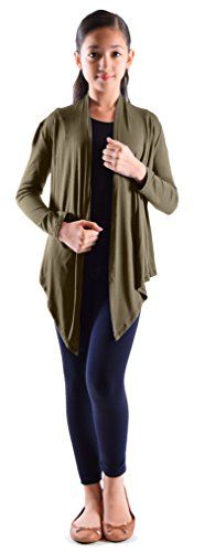 Dinamit Jeans Big Girls 3 Pack Long Sleeve Flyaway Cardigan Sweater 3-Pack