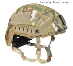 Lander//L - XL Lancer Tactical PJ Ballistic Helmet w// Vent Holes