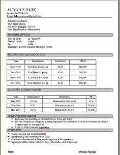 Online resume maker for freshers