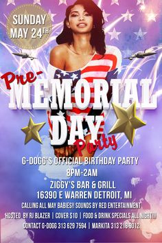 memorial flyer