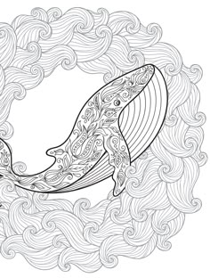 18 Absurdly Whimsical Adult Coloring Pages