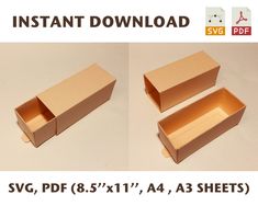 Download Gable Gift Box Silhouette Square Box Template Simple Box Svg Square Gift Box Cricut Gable Box 8 5x11 A4 A3 Classic Box Pdf Dxf Packaging Wrapping Craft Supplies Tools Deshpandefoundationindia Org