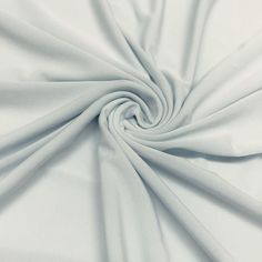 Ivory 1/" Ruffle Knit 95/% Polyester 5/% Spandex Lycra Stretch Sewing Dress BTY