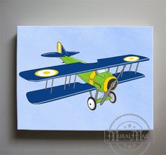 Airplane Canvas Vintage Plane Decor Bi Transportation Theme Airplane Canvas Vintage Plane Decor Bi Transportation Theme Boy Room Nursery For Boys Wall Art Airplanes