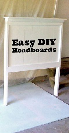 queen headboard made from house trim and a drop ceiling tile queen headboard made from house trim and a drop ceiling tile