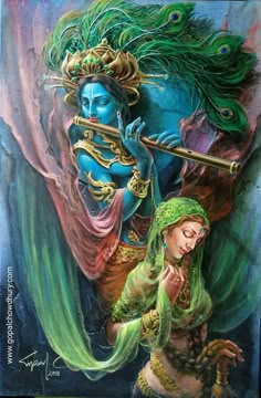 Krishna Radha Painting, Radha Krishna Pictures, Lord Shiva Painting, Lord Krishna Images, Arte Shiva, Arte Krishna, Shiva Art, Shree Krishna Wallpapers, Lord Krishna Hd Wallpaper